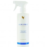 Sprayed all over my hair Aloe First is another of our Aloe range  my hair and scalp adores It helps to soften & tame my tresses as it conditions  Spray feature allows it to gets it in-between those tight curls .